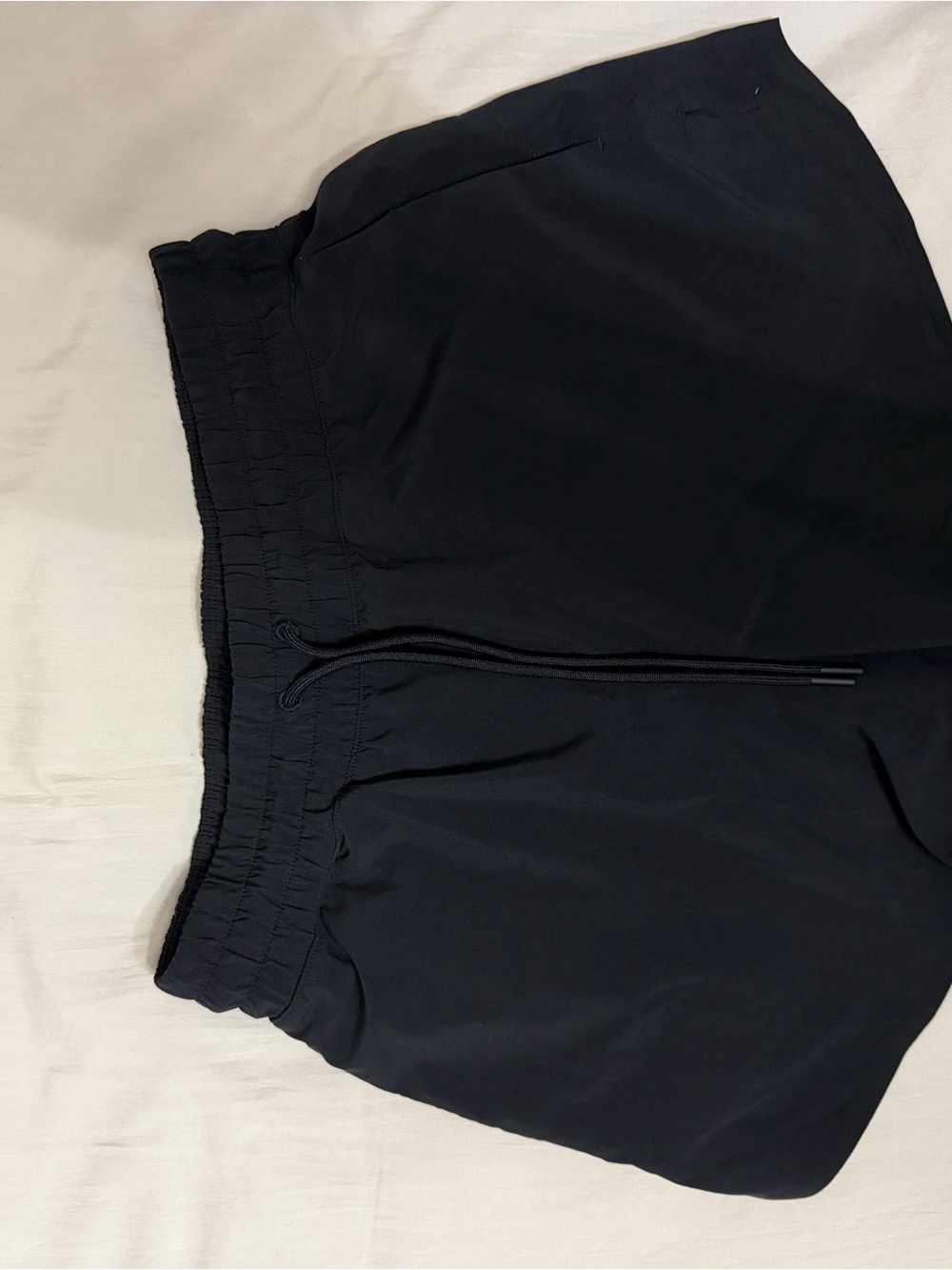 Athleta Women’s Black Elastic-Waist Shorts